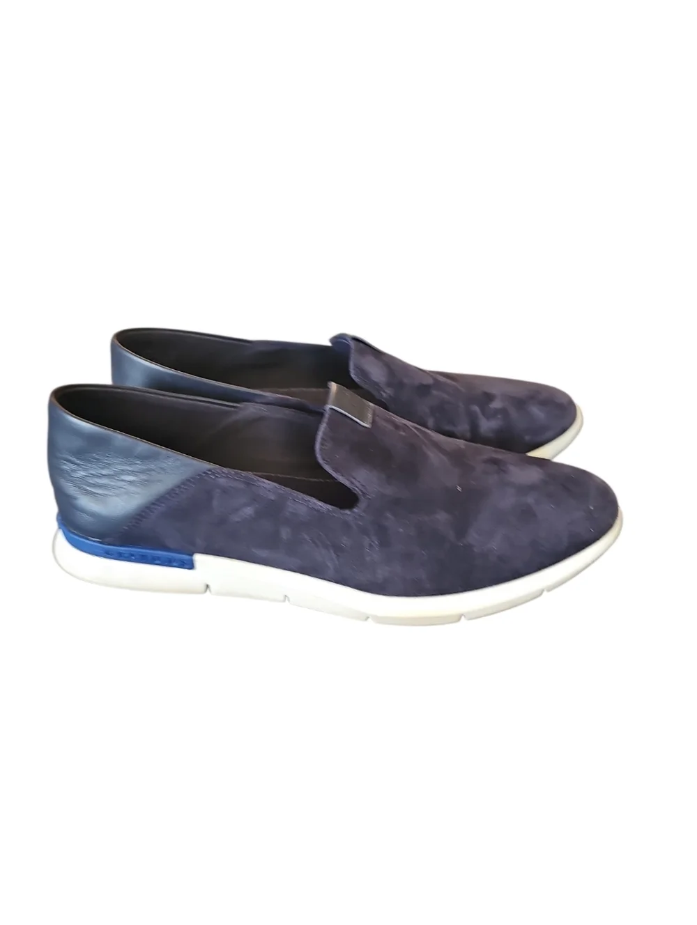 Cole Haan Grand Horizon Slip on Loafer womens Loafer Navy Marine Blue Sz 8 SH163 - Picture 2 of 6